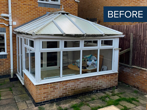 Conservatory Upgrades Before Conservatory Upgrades Before