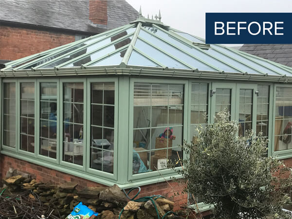 Conservatory Upgrades Before Conservatory Upgrades Before