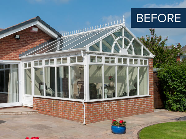 Conservatory Upgrades Before Conservatory Upgrades Before