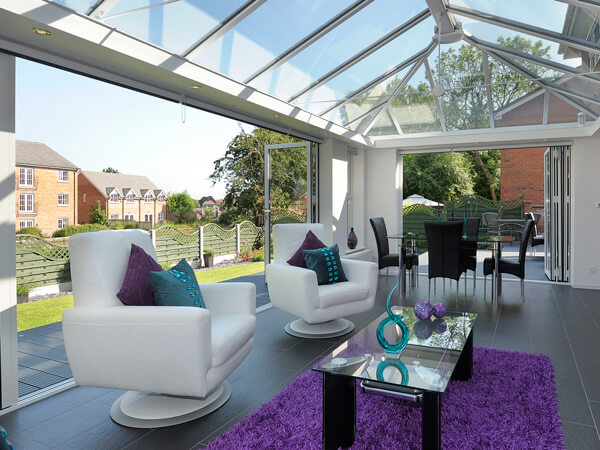 Modern Glass Roof Conservatories