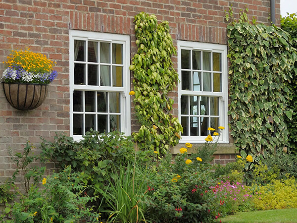 White Sliding Sash Windows