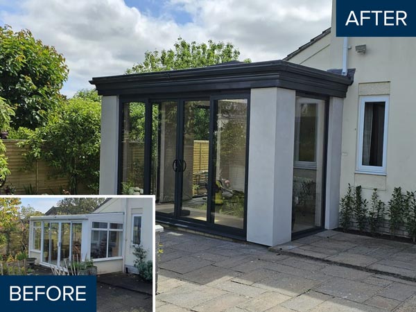 hup! Before & After Conservatory Transformation