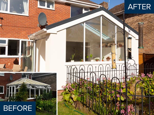 hup! Before & After Conservatory Transformation