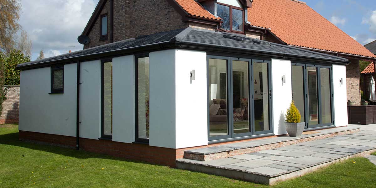 New Tiled Roof on Orangery Extension