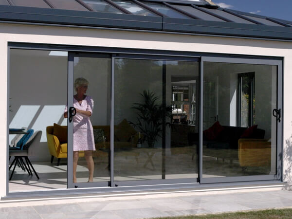 Triple Track Sliding Doors